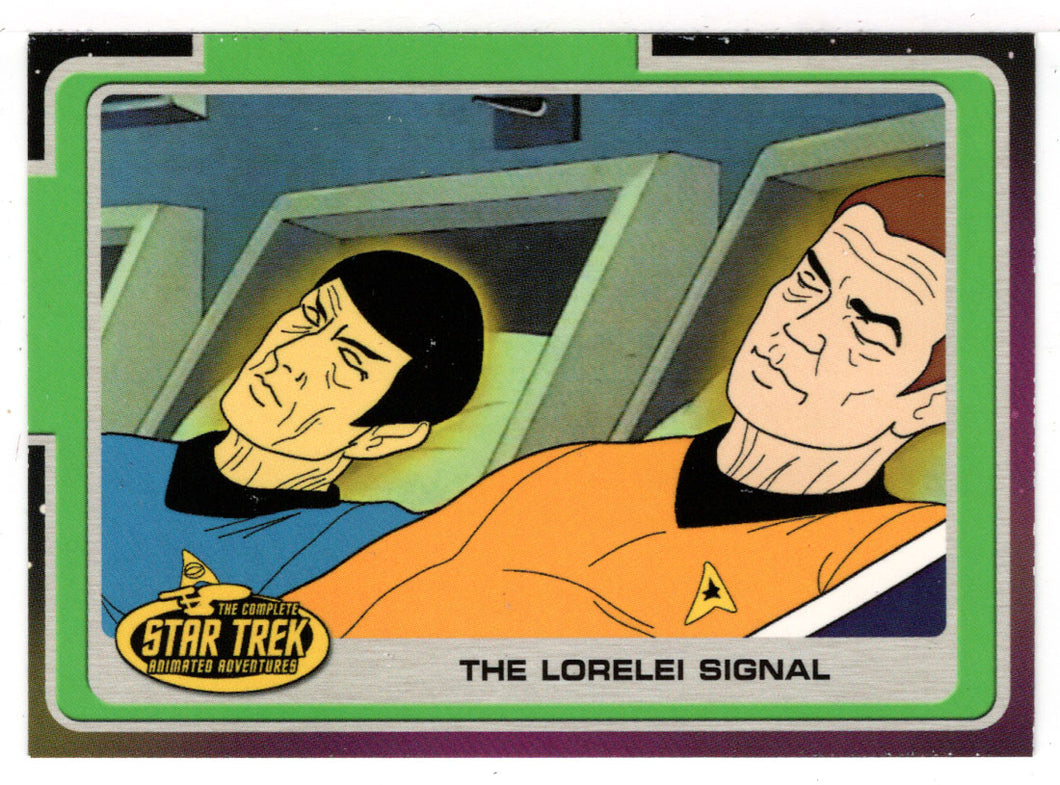 The Lorelei Signal (Trading Card) Star Trek Complete Animated Adventures - 2003 Rittenhouse Archives # 36 - Mint