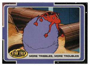 More Tribbles, More Troubles (Trading Card) Star Trek Complete Animated Adventures - 2003 Rittenhouse Archives # 42 - Mint