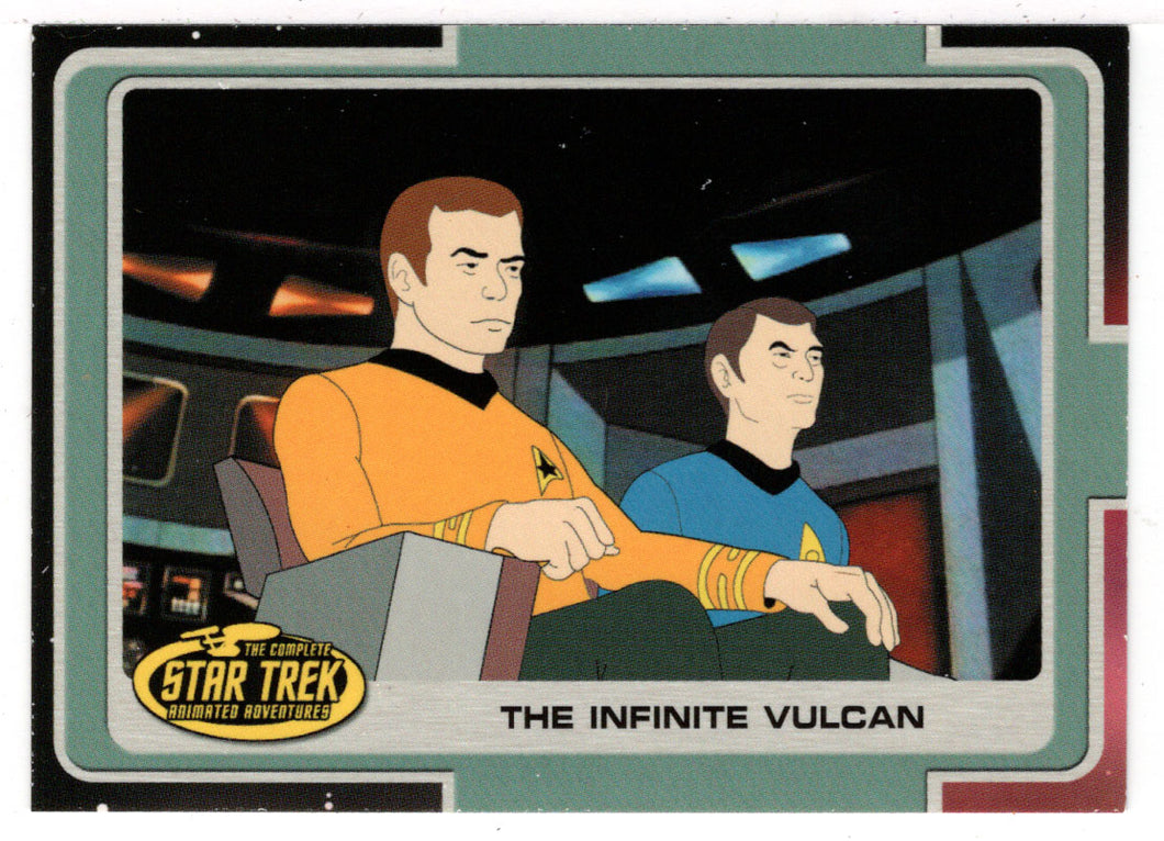 The Infinite Vulcan (Trading Card) Star Trek Complete Animated Adventures - 2003 Rittenhouse Archives # 58 - Mint