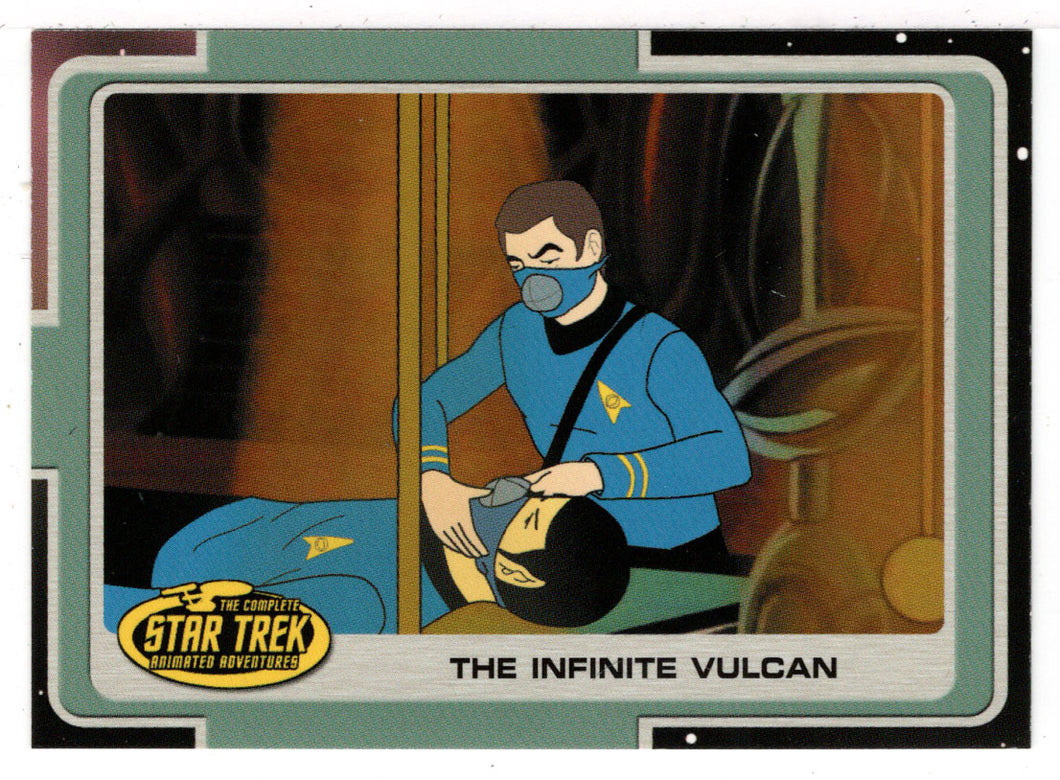 The Infinite Vulcan (Trading Card) Star Trek Complete Animated Adventures - 2003 Rittenhouse Archives # 60 - Mint