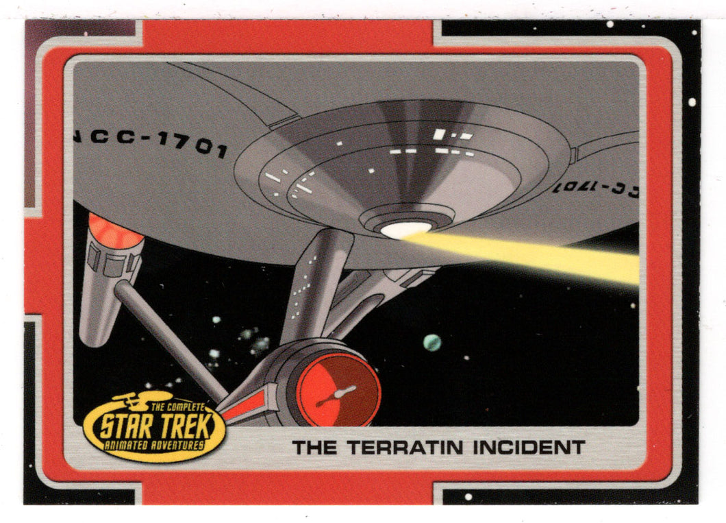 The Terratin Incident (Trading Card) Star Trek Complete Animated Adventures - 2003 Rittenhouse Archives # 96 - Mint