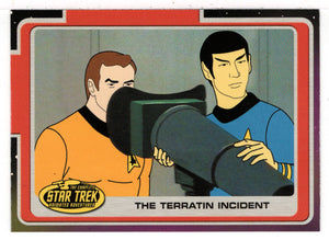 The Terratin Incident (Trading Card) Star Trek Complete Animated Adventures - 2003 Rittenhouse Archives # 99 - Mint