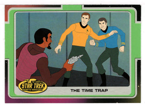 The Time Trap (Trading Card) Star Trek Complete Animated Adventures - 2003 Rittenhouse Archives # 107 - Mint