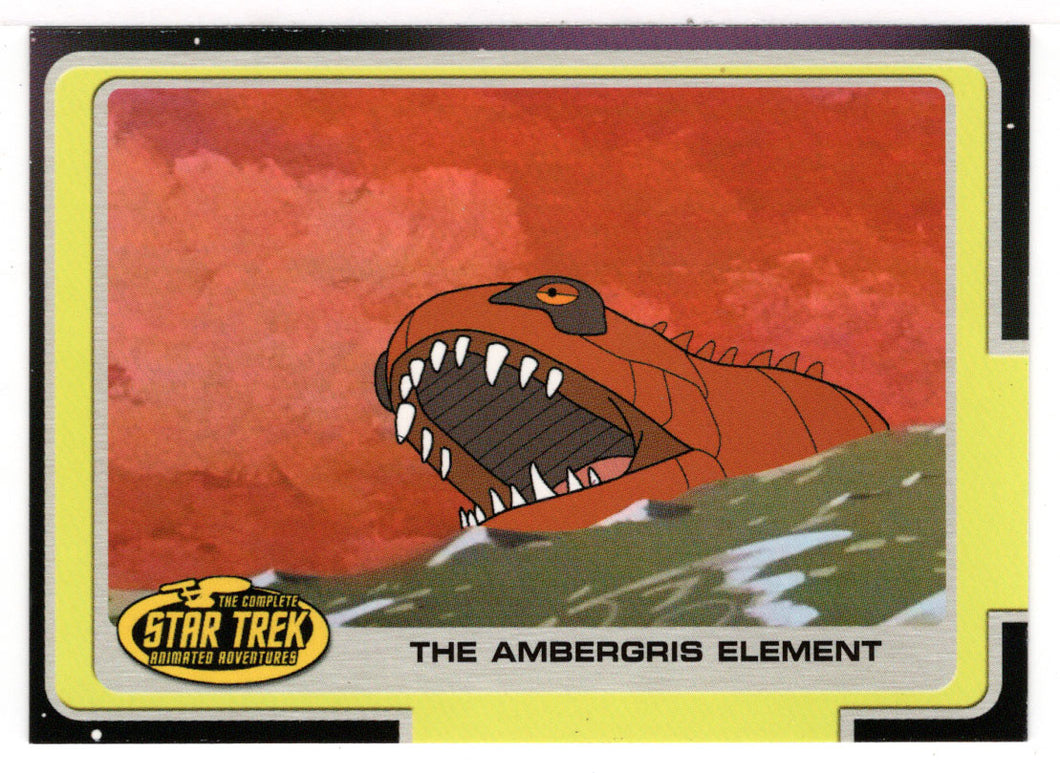 The Ambergris Element (Trading Card) Star Trek Complete Animated Adventures - 2003 Rittenhouse Archives # 109 - Mint
