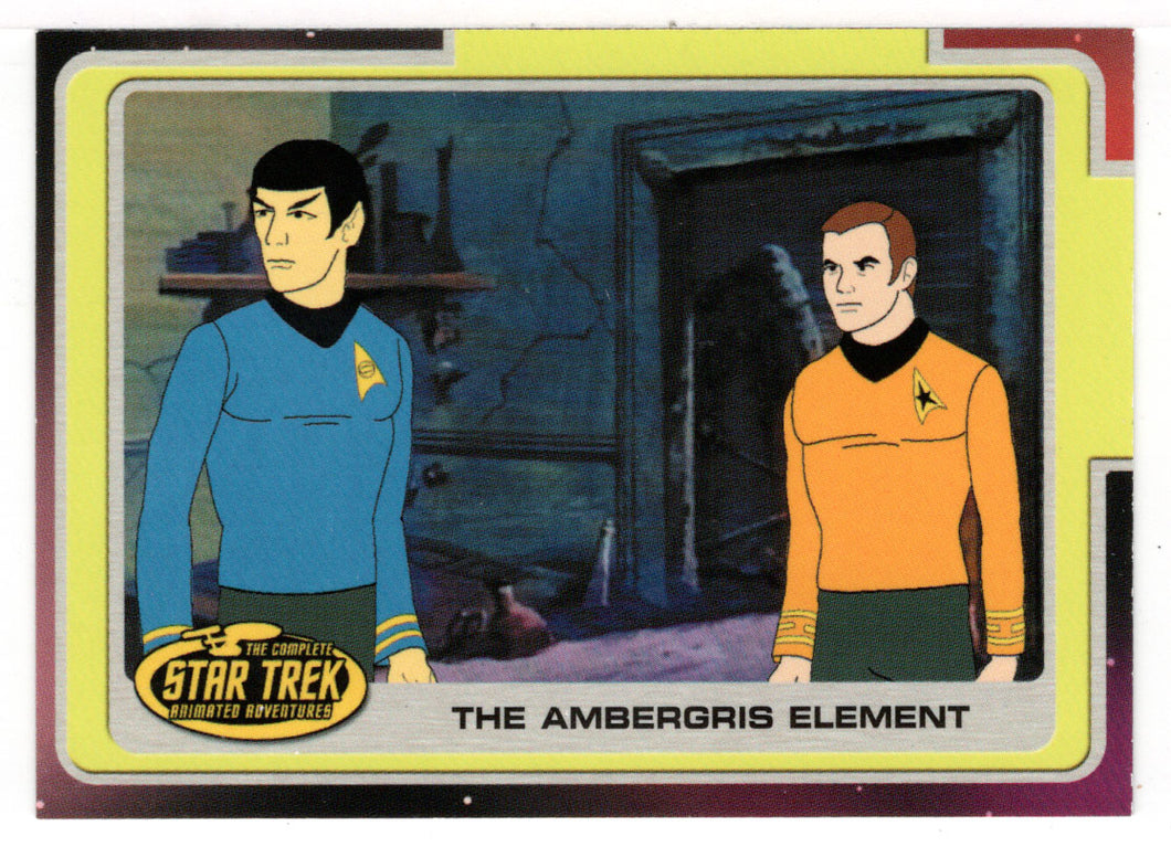 The Ambergris Element (Trading Card) Star Trek Complete Animated Adventures - 2003 Rittenhouse Archives # 115 - Mint