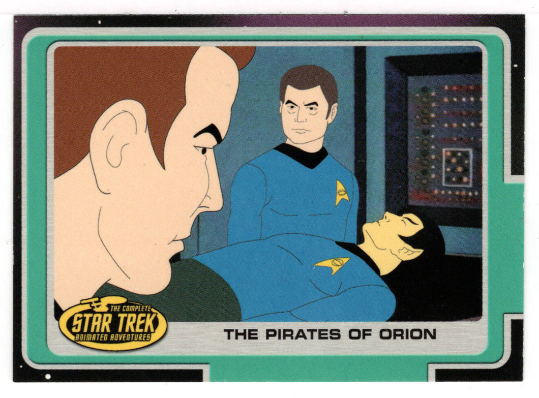 The Pirates of Orion (Trading Card) Star Trek Complete Animated Adventures - 2003 Rittenhouse Archives # 145 - Mint