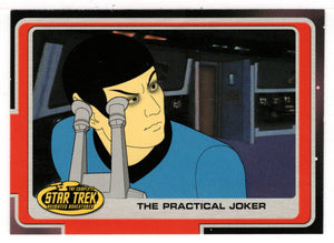 The Practical Joker (Trading Card) Star Trek Complete Animated Adventures - 2003 Rittenhouse Archives # 165 - Mint