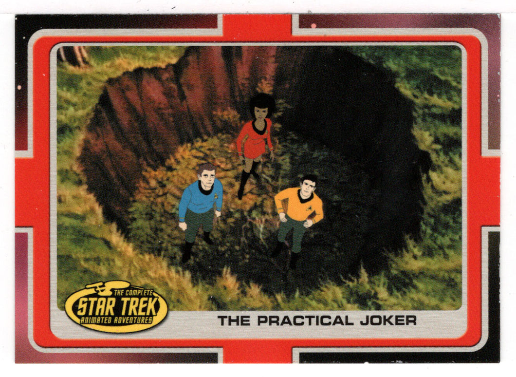 The Practical Joker (Trading Card) Star Trek Complete Animated Adventures - 2003 Rittenhouse Archives # 167 - Mint