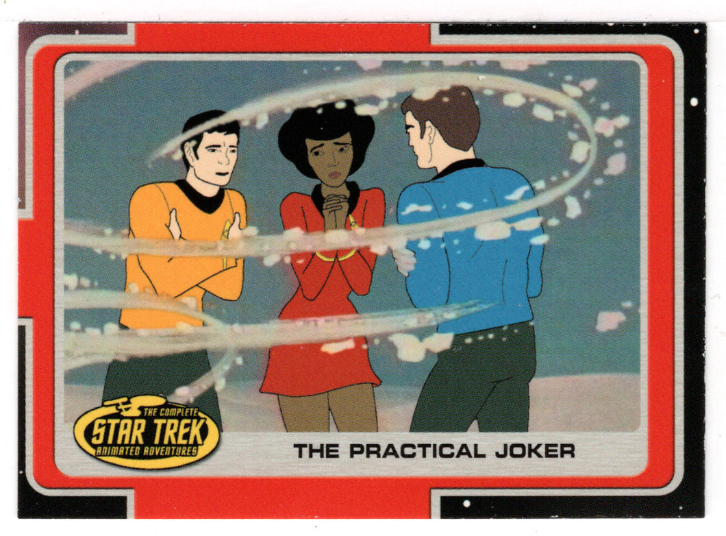 The Practical Joker (Trading Card) Star Trek Complete Animated Adventures - 2003 Rittenhouse Archives # 168 - Mint