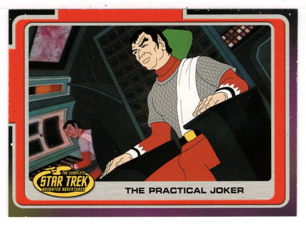 The Practical Joker (Trading Card) Star Trek Complete Animated Adventures - 2003 Rittenhouse Archives # 171 - Mint