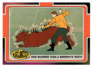 How Sharper Than A Serpent's Tooth (Trading Card) Star Trek Complete Animated Adventures - 2003 Rittenhouse Archives # 188 - Mint