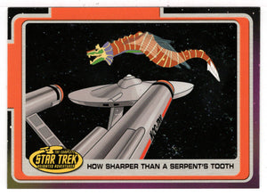How Sharper Than A Serpent's Tooth (Trading Card) Star Trek Complete Animated Adventures - 2003 Rittenhouse Archives # 189 - Mint