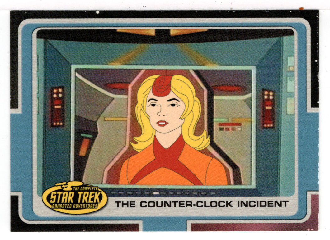 The Counter-Clock Incident (Trading Card) Star Trek Complete Animated Adventures - 2003 Rittenhouse Archives # 191 - Mint