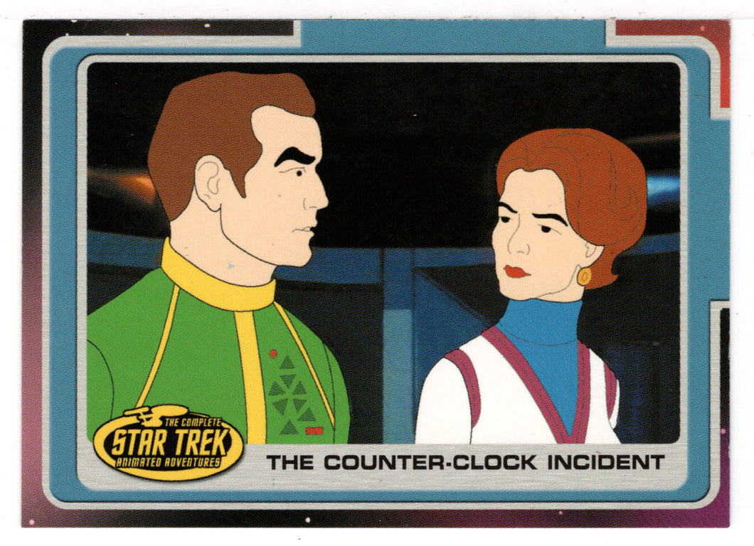 The Counter-Clock Incident (Trading Card) Star Trek Complete Animated Adventures - 2003 Rittenhouse Archives # 196 - Mint