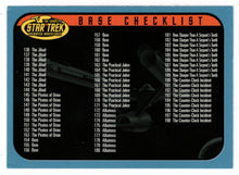 Load image into Gallery viewer, Checklist # 2 (Trading Card) Star Trek Complete Animated Adventures - 2003 Rittenhouse Archives # C2 - Mint
