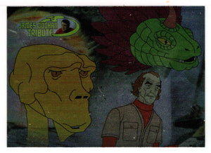 James Doohan (Trading Card) Star Trek Complete Animated Adventures - James Doohan Tribute Foil - 2003 Rittenhouse Archives # JD1 - Mint
