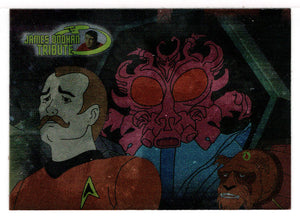 James Doohan (Trading Card) Star Trek Complete Animated Adventures - James Doohan Tribute Foil - 2003 Rittenhouse Archives # JD9 - Mint