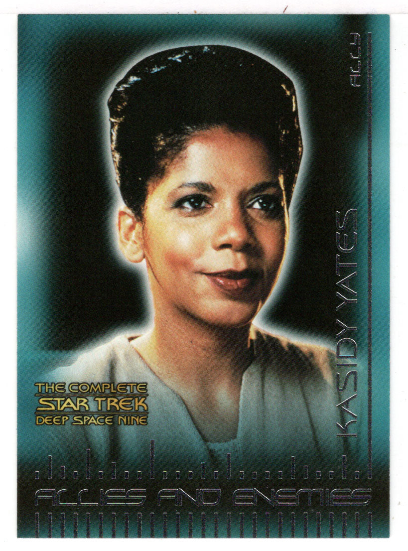 Kasidy Yates (Trading Card) Star Trek Deep Space Nine - Allies and Enemies - 2003 Rittenhouse Archives # B16 - Mint