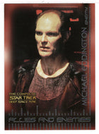 Michael Eddington (Trading Card) Star Trek Deep Space Nine - Allies and Enemies - 2003 Rittenhouse Archives # B19 - Mint