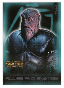 Morn (Trading Card) Star Trek Deep Space Nine - Allies and Enemies - 2003 Rittenhouse Archives # B21 - Mint