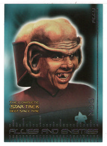 Nog (Trading Card) Star Trek Deep Space Nine - Allies and Enemies - 2003 Rittenhouse Archives # B22 - Mint