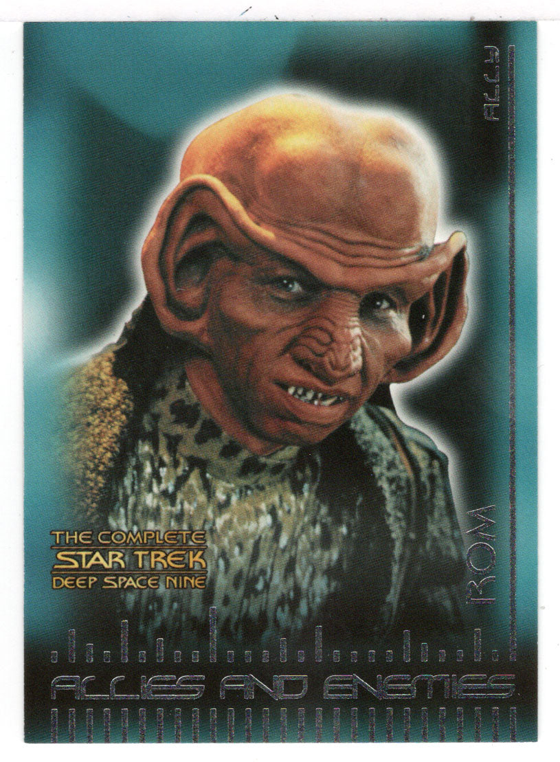 Rom (Trading Card) Star Trek Deep Space Nine - Allies and Enemies - 2003 Rittenhouse Archives # B23 - Mint