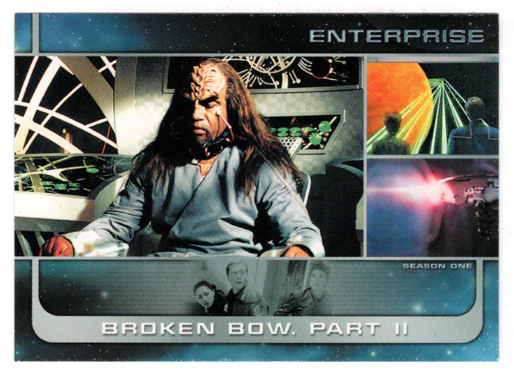 The Enterprise Crew Adjusted Sensors (Trading Card) Star Trek Enterprise - Season One - 2002 Rittenhouse Archives # 8 - Mint