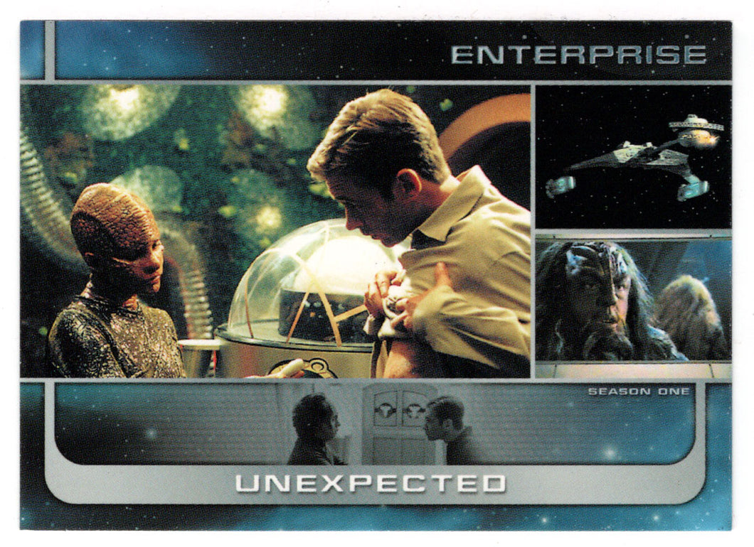 Tucker Convinced the Klingons (Trading Card) Star Trek Enterprise - Season One - 2002 Rittenhouse Archives # 18 - Mint