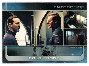 Tucker and T'Pol Helped Daniels Set Up (Trading Card) Star Trek Enterprise - Season One - 2002 Rittenhouse Archives # 35 - Mint