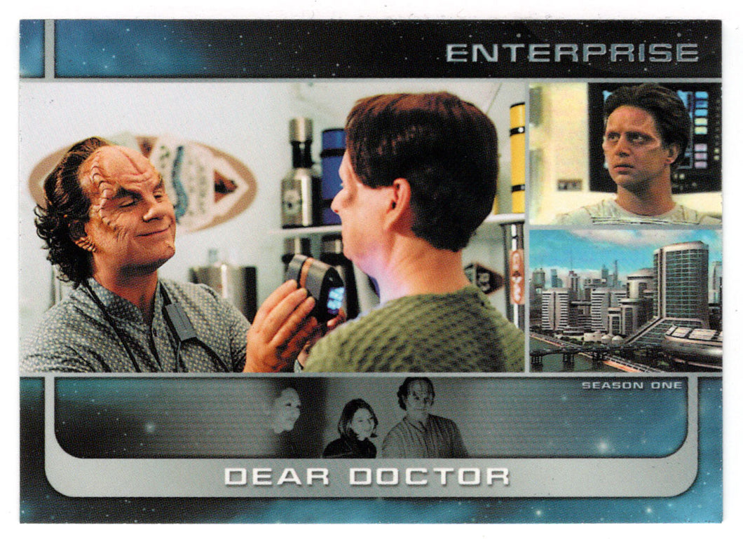 Dr. Phlox's Correspondence (Trading Card) Star Trek Enterprise - Season One - 2002 Rittenhouse Archives # 40 - Mint