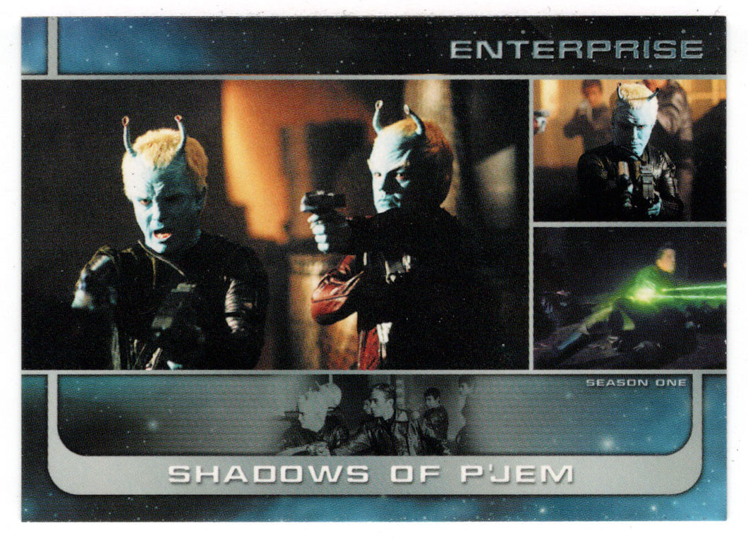 The Vulcan ship Ni'Var (Trading Card) Star Trek Enterprise - Season One - 2002 Rittenhouse Archives # 47 - Mint