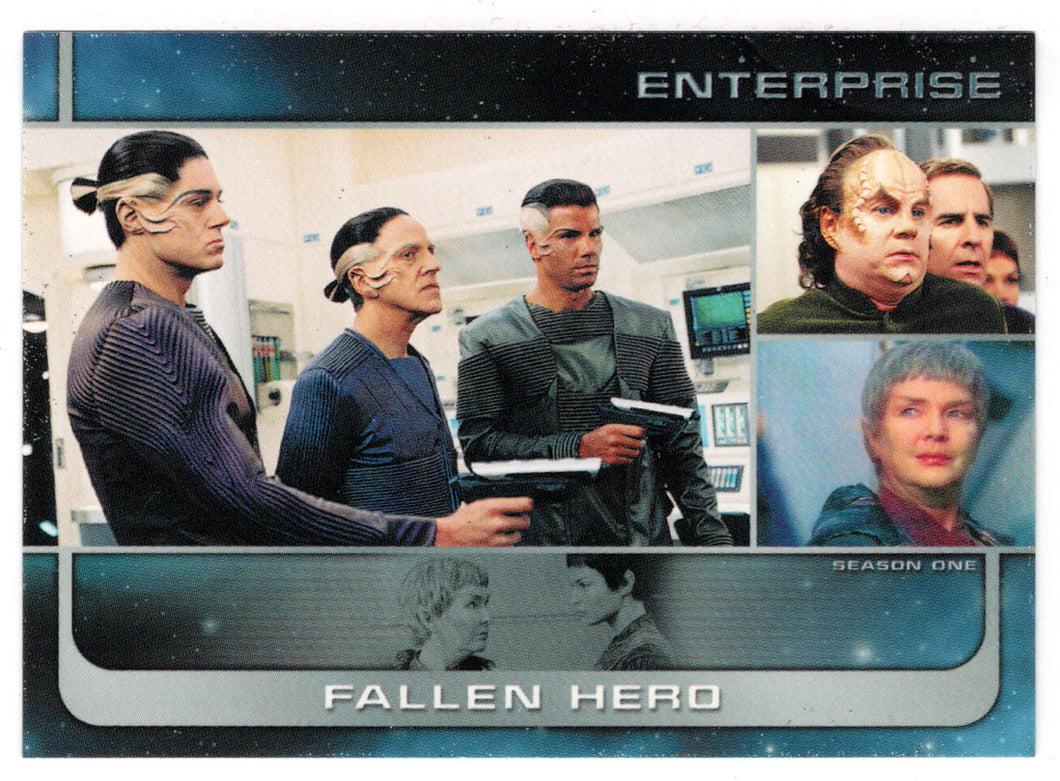 As the Enterprise Struggled to Maintain Warp 5 (Trading Card) Star Trek Enterprise - Season One - 2002 Rittenhouse Archives # 72 - Mint