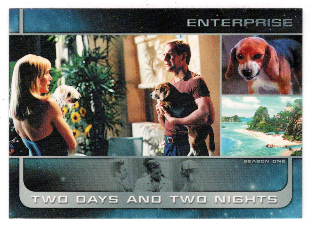 The Crew Finally Made it to Risa (Trading Card) Star Trek Enterprise - Season One - 2002 Rittenhouse Archives # 76 - Mint