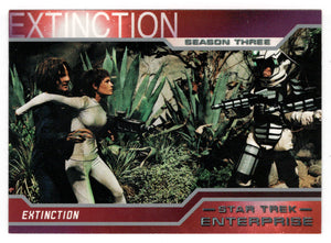 Down on the Loque'eque Planet (Trading Card) Star Trek Enterprise - Season Three - 2004 Rittenhouse Archives # 171 - Mint