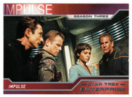 On the Seleya, T'Pol Struggled (Trading Card) Star Trek Enterprise - Season Three - 2004 Rittenhouse Archives # 176 - Mint