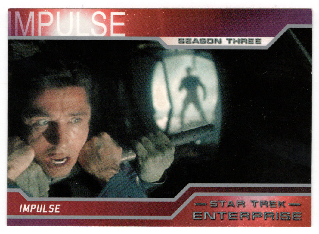 T'Pol Began to Resist her Shipmates (Trading Card) Star Trek Enterprise - Season Three - 2004 Rittenhouse Archives # 177 - Mint