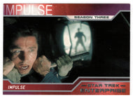 T'Pol Began to Resist her Shipmates (Trading Card) Star Trek Enterprise - Season Three - 2004 Rittenhouse Archives # 177 - Mint