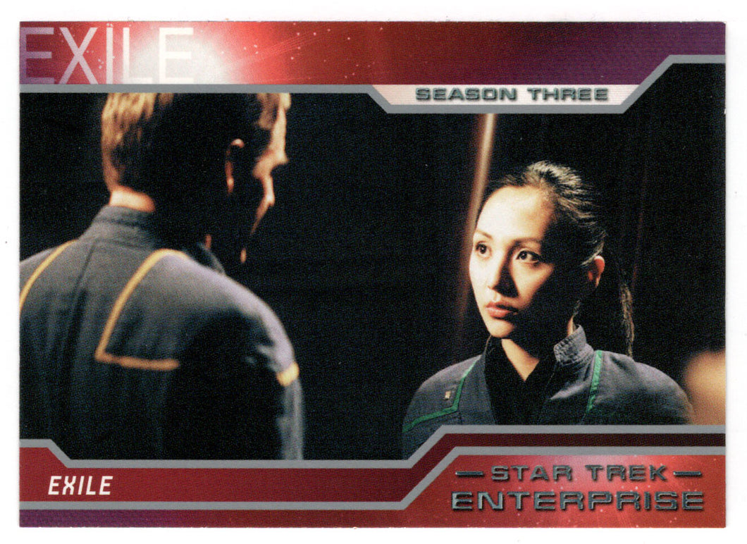 When Captain Archer Appeared to Have Arrived (Trading Card) Star Trek Enterprise - Season Three - 2004 Rittenhouse Archives # 180 - Mint