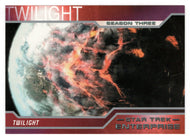 After Earth's Destruction, T'Pol Resigned (Trading Card) Star Trek Enterprise - Season Three - 2004 Rittenhouse Archives # 185 - Mint