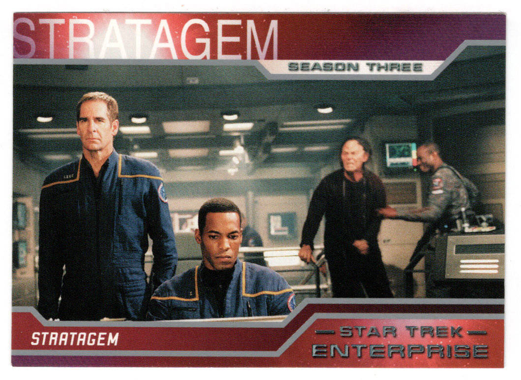 When Degra Finally Saw Through Archer's Tale (Trading Card) Star Trek Enterprise - Season Three - 2004 Rittenhouse Archives # 204 - Mint