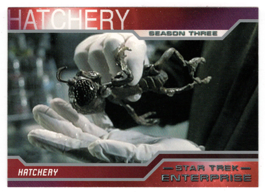 The Wreckage of a Xindi-Insectoid Ship (Trading Card) Star Trek Enterprise - Season Three - 2004 Rittenhouse Archives # 211 - Mint