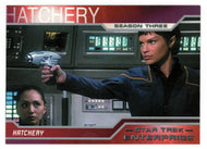 Captain Archer's Strange Behavior (Trading Card) Star Trek Enterprise - Season Three - 2004 Rittenhouse Archives # 213 - Mint