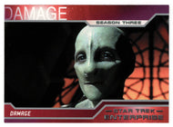 E-Deck was a Vacuum, But That Didn't Stop T'Pol (Trading Card) Star Trek Enterprise - Season Three - 2004 Rittenhouse Archives # 218 - Mint