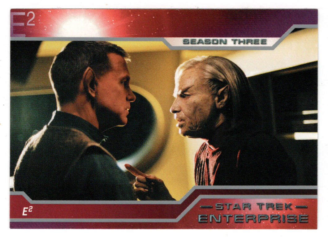 While T'Pol and Trip Struggled With the Idea (Trading Card) Star Trek Enterprise - Season Three - 2004 Rittenhouse Archives # 224 - Mint