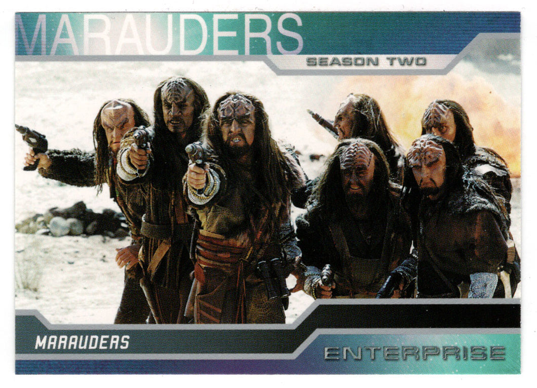 Korok and his Klingon Companions (Trading Card) Star Trek Enterprise - Season Two - 2003 Rittenhouse Archives # 102 - Mint