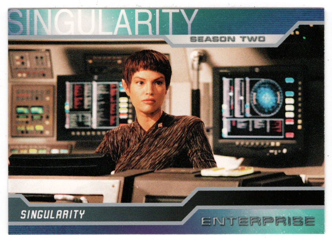 Sub-commander T'Pol (Trading Card) Star Trek Enterprise - Season Two - 2003 Rittenhouse Archives # 110 - Mint