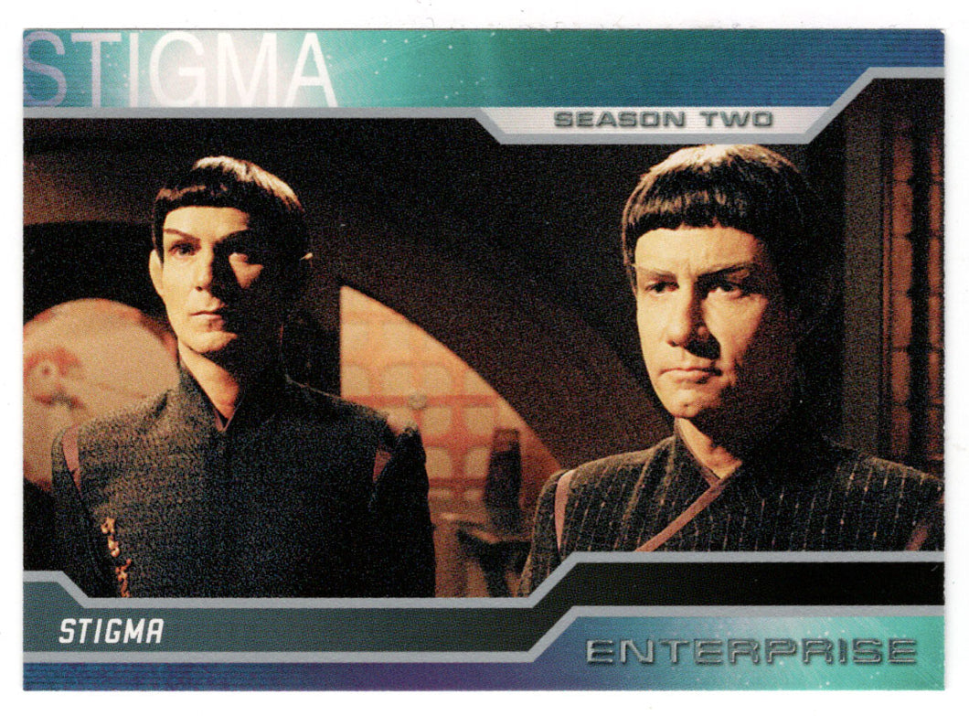 Tucker Faced his Own Dilemma (Trading Card) Star Trek Enterprise - Season Two - 2003 Rittenhouse Archives # 125 - Mint