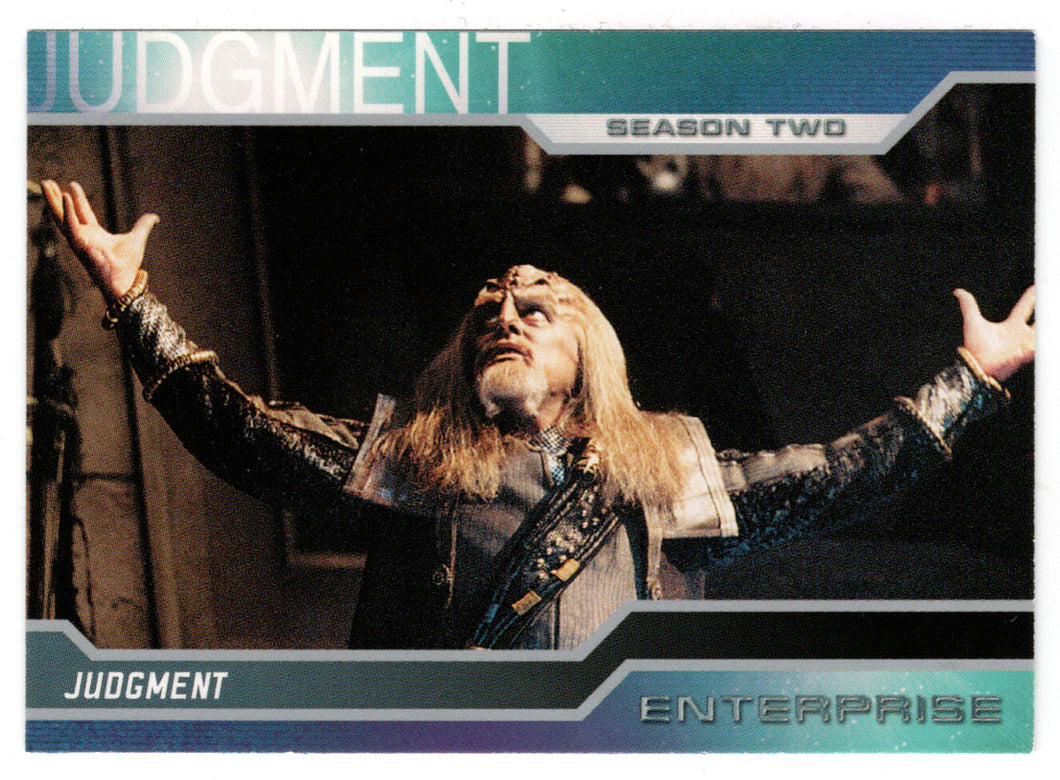 Captain Archer had a History of Helping Klingons (Trading Card) Star Trek Enterprise - Season Two - 2003 Rittenhouse Archives # 139 - Mint