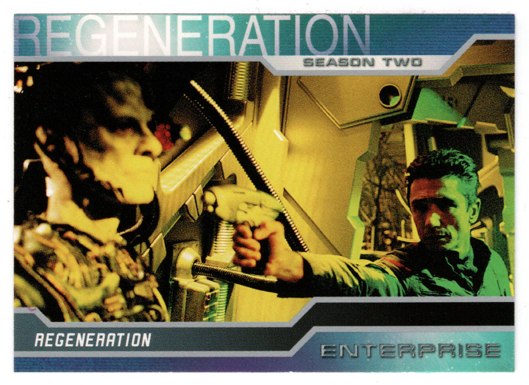 As the Enterprise Pursued the Arctic Transport (Trading Card) Star Trek Enterprise - Season Two - 2003 Rittenhouse Archives # 153 - Mint