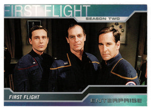 After the Destruction of the NX Prototype (Trading Card) Star Trek Enterprise - Season Two - 2003 Rittenhouse Archives # 155 - Mint